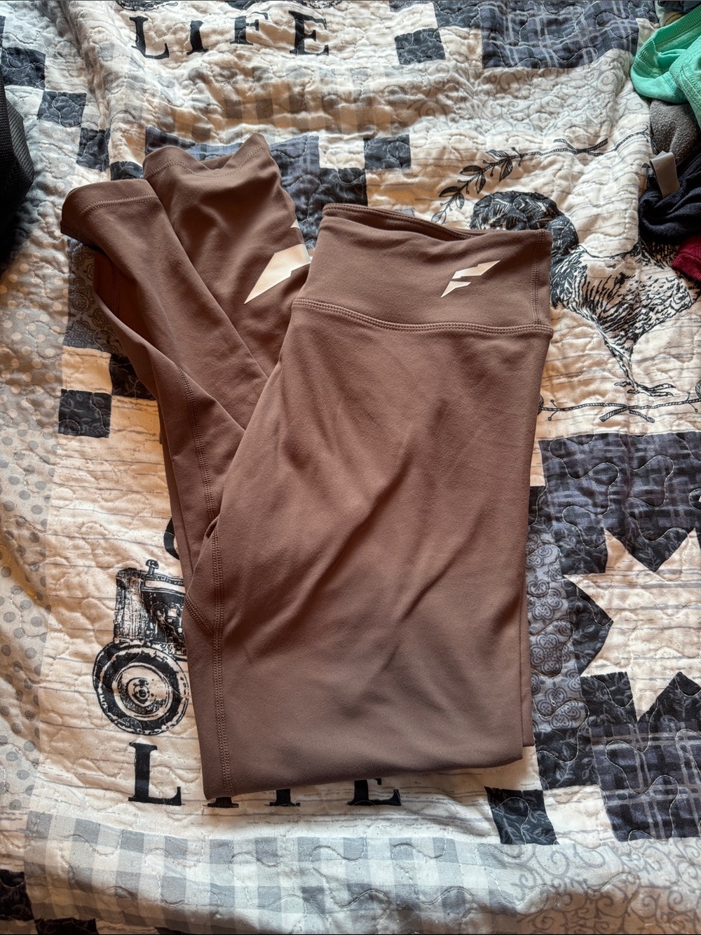 FNF Acsend Leggings in the color earth